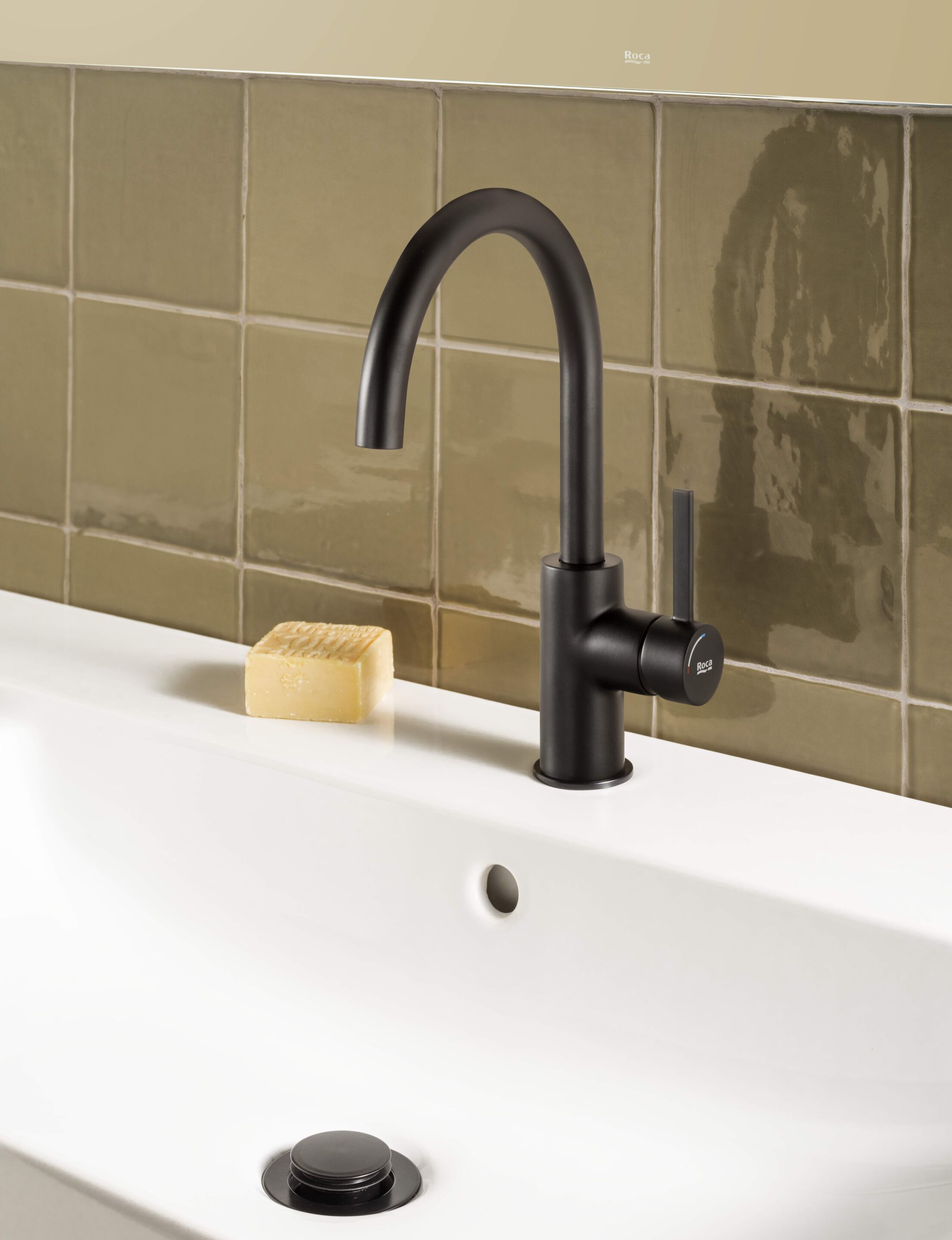 Однорычажный высокий смеситель для раковины Roca ONA 5A4A9E..0 ARCH-00004995 - Вид №3