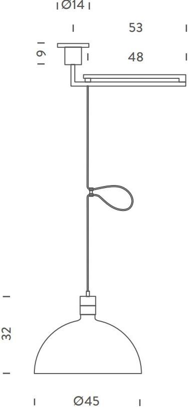 NEMO Регулируемый подвесной светильник из хромированного металла sun-id-1469047 - Вид №4