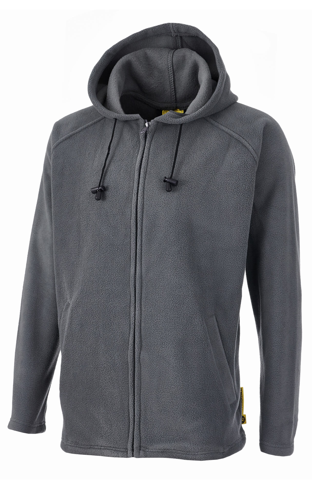 61252 Толстовка флисовая с капюшоном темно-серая  Одежда для промоакций  размер 60-62/182-188 Спецодежда  - Вид №1