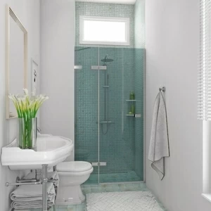 Душевая дверь в нишу 120x200 GK-862A стекло прозрачное 6 мм GUTEWETTER TREND DOOR