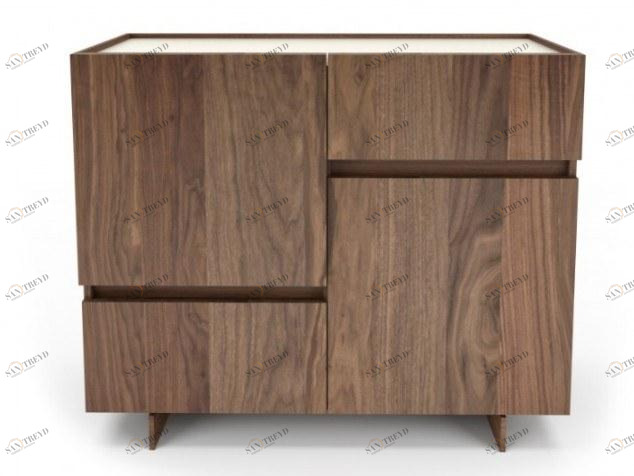 Huppé Буфет из орехового дерева с распашными дверцами с ящиками Magnolia 5092 HUPPE