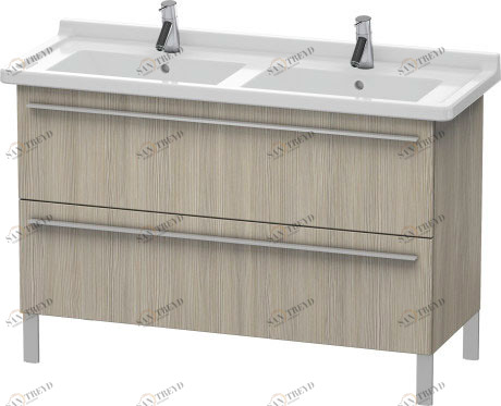 XL653803131 X-Large Тумбочка напольная Сосна серебристая, декор Duravit