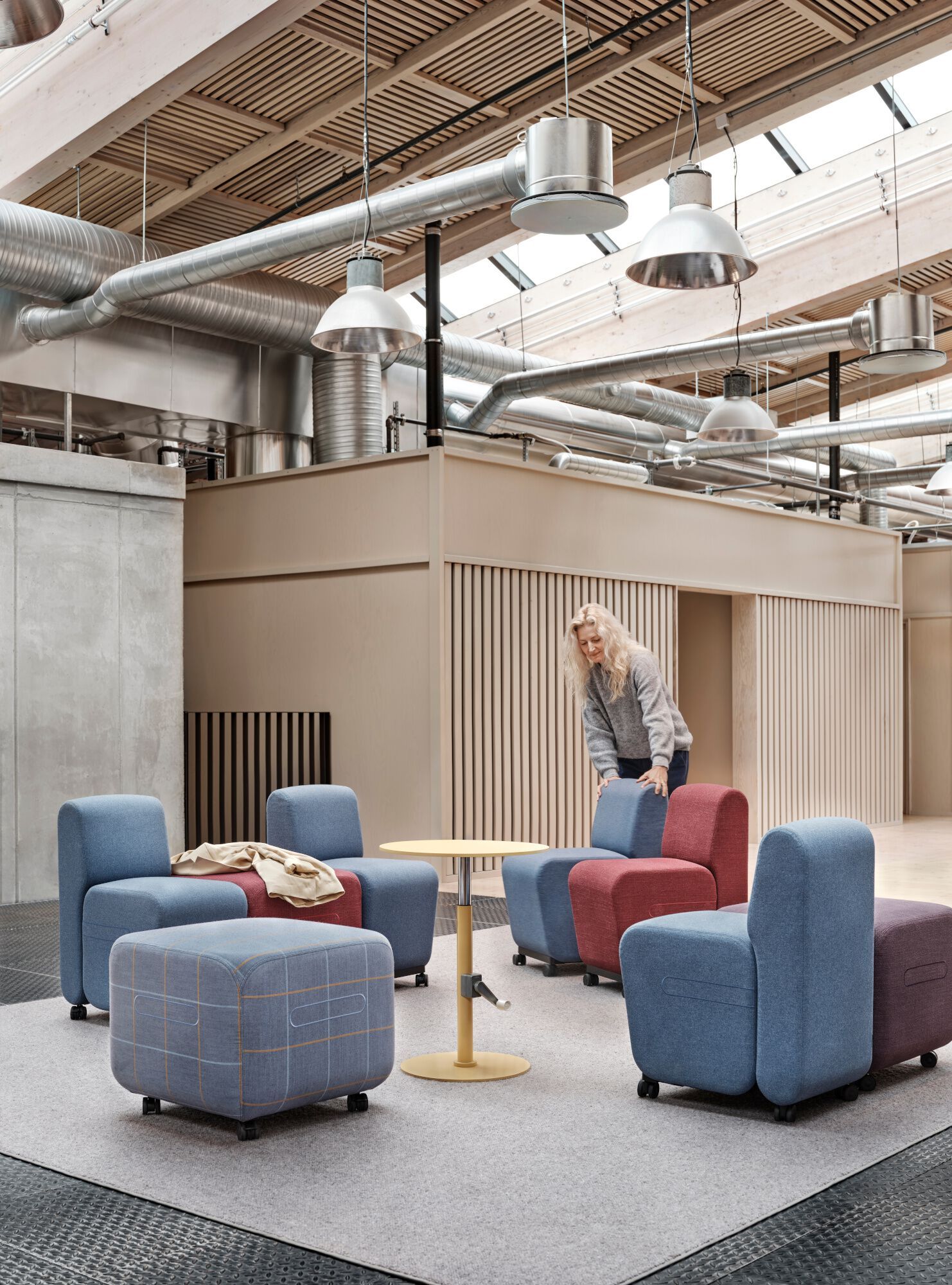 Модульное кресло с колесами Bla Station Bobby &amp ARCH-00012976 - Вид №9