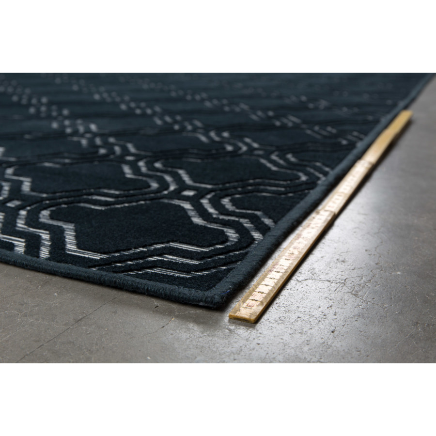 Ковер Feike 160x230 темно-синий White Label Living 6000177 - Вид №6