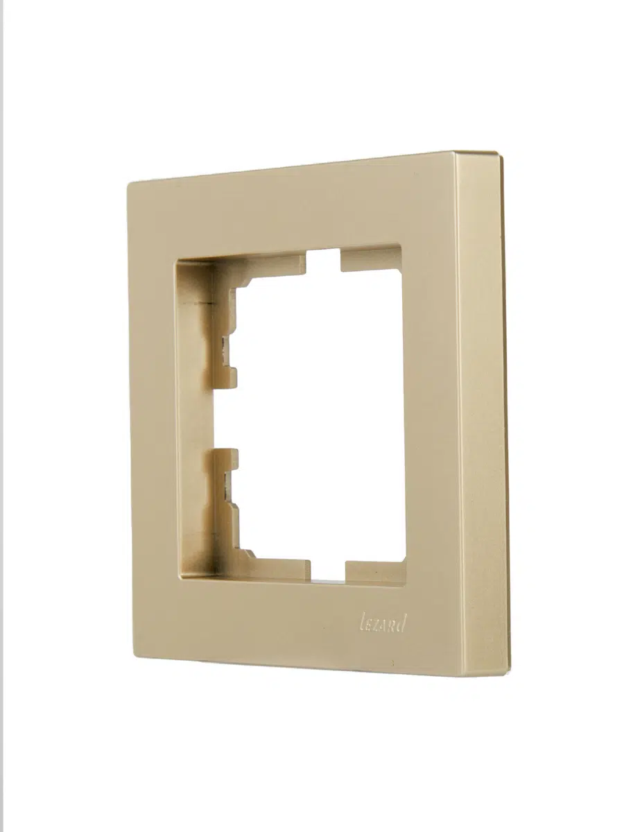 VESNA Рамка горизонтальная золото LEZARD 742-3600-146 - Вид №1