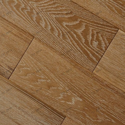 Инженерная доска Bau Master Exclusive Кремовый Ео334 Дуб Натур с брашью (Текстурированная) 1215х165 мм 2300400002