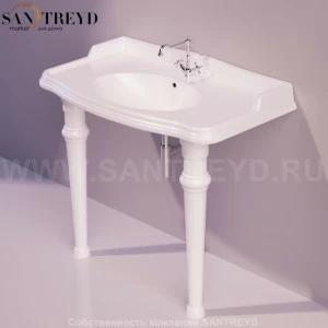 AR874BIANCO Подвесная раковина настенная прямоугольная Simas Arcade белая