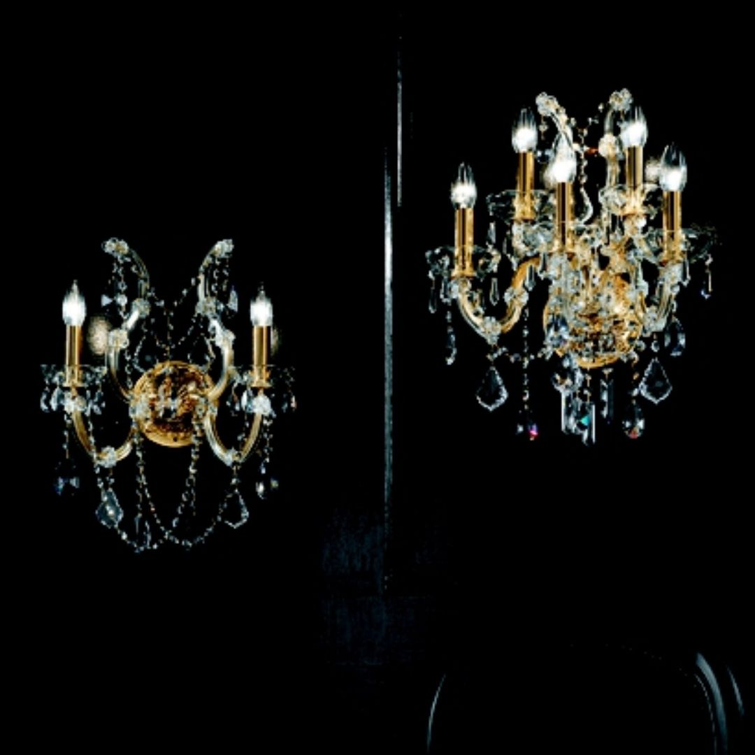 Masiero VE938/A2 chrome бра Maria teresa 117980 - Вид №1