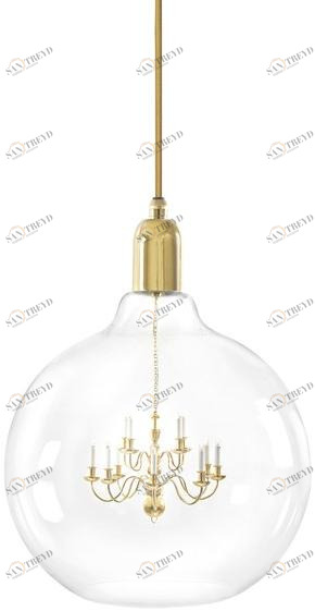 Mineheart Подвесной светильник из дутого стекла King edison Lig/063