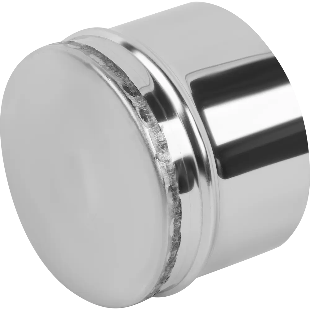 Заглушка внутренняя для трубы Металлик и Ко 430/0.5 мм D110 мм STLM-2172071 - Вид №1