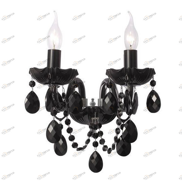 Бра ST Luce Odilia SL642.401.02 ST LUCE СВЕЧА 077431 Прозрачный;черный 