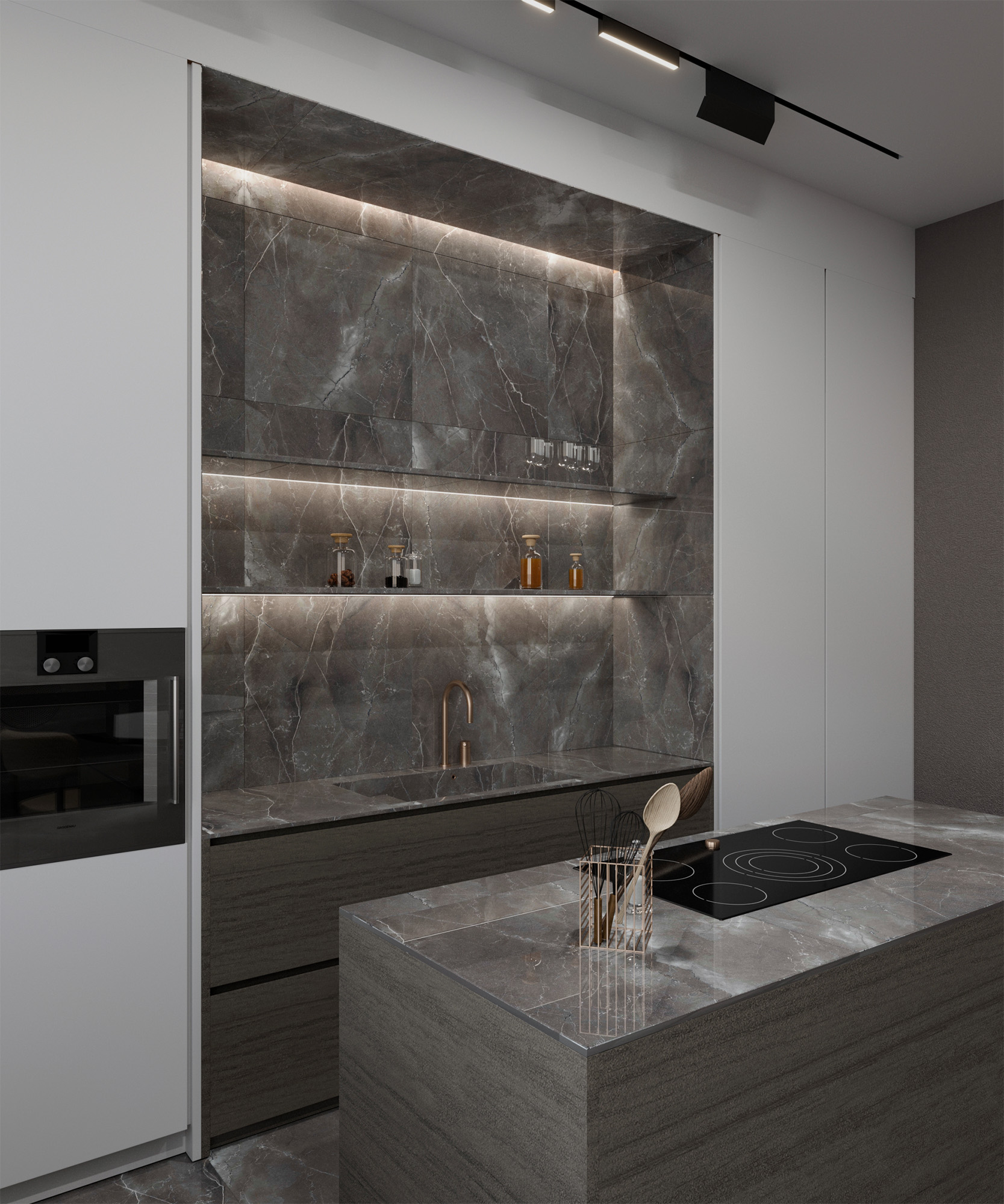 PULPIS NERO — Элегантность в каждом квадрате FP1014-A Arcadia Ceramica - Вид №1