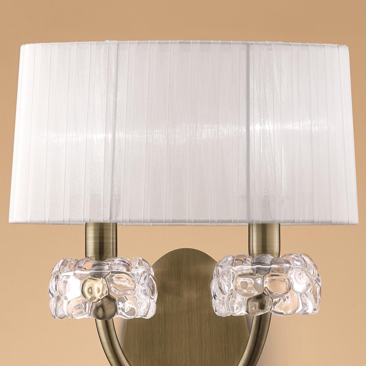 000482 Бра 2L (бронзовый) Mantra Loewe