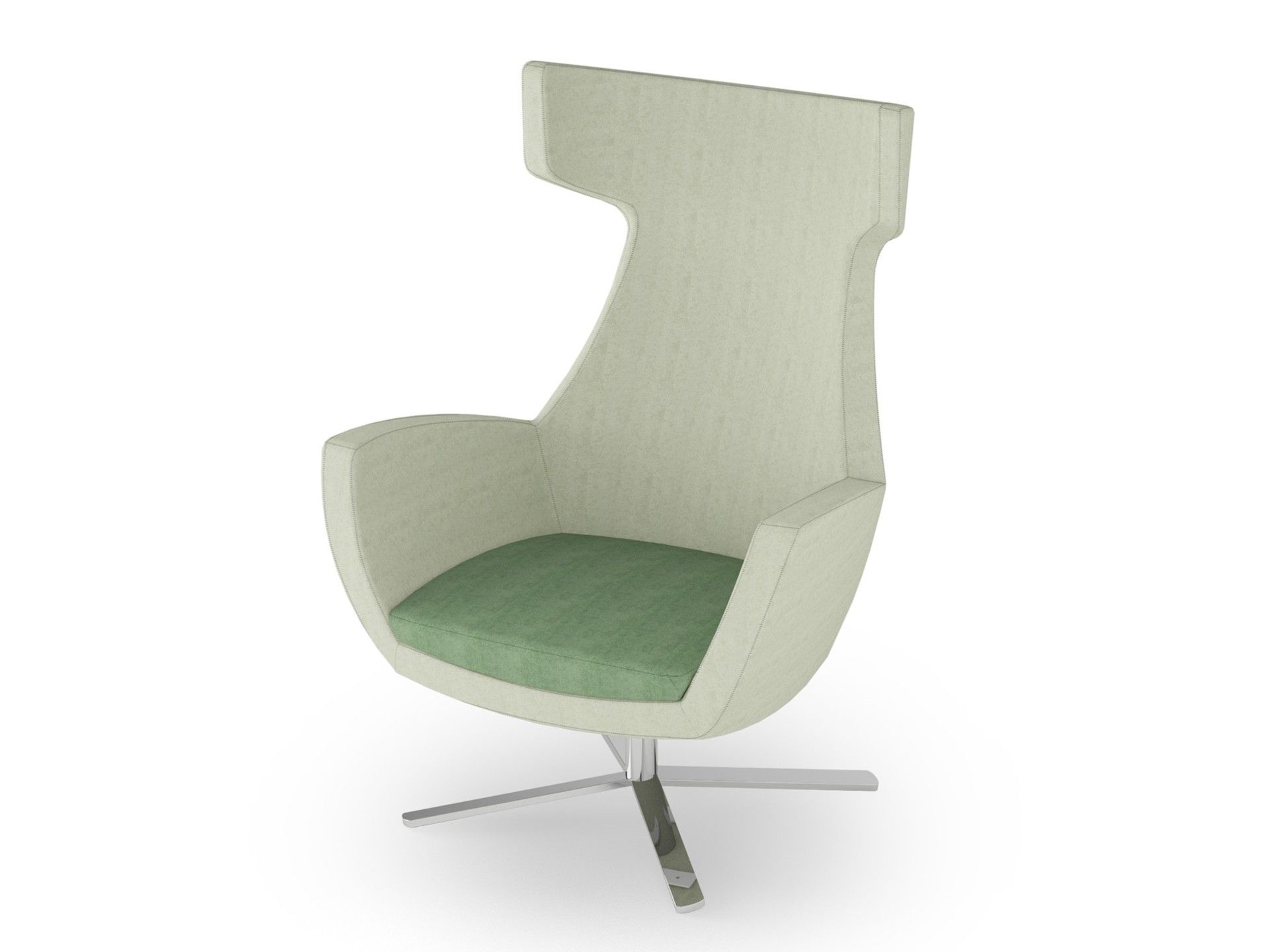 Тканевое кресло с подголовником SCHNEEWEISS interior гостиная ARCH-00135018 - Вид №1