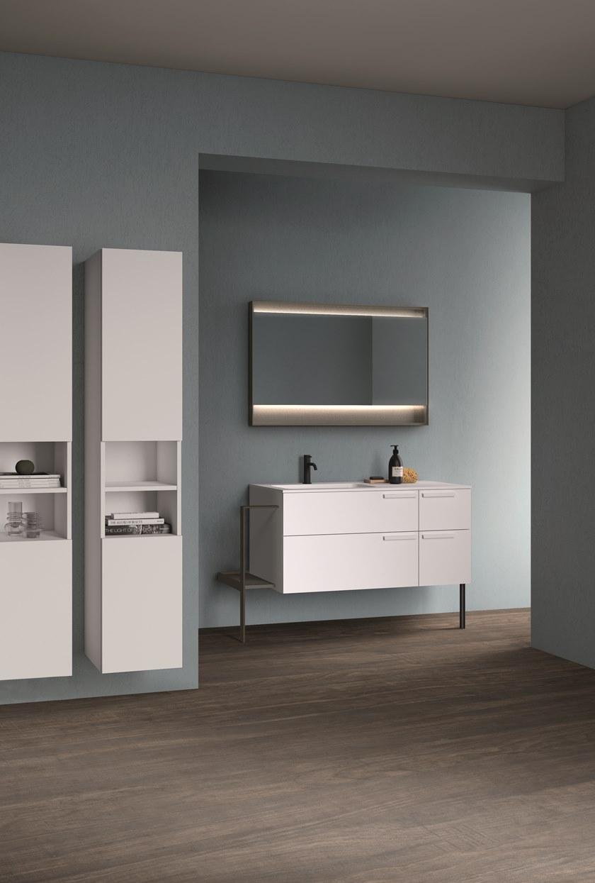 Cerasa Тумба под умывальник из ламината с вешалкой для полотенец Cartabianca sun-id-1458272 - Вид №2