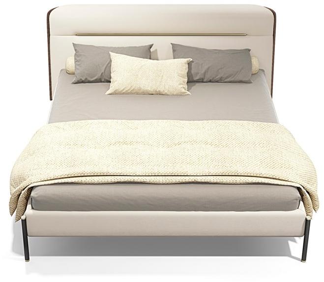 Capital Collection Кровать king size из ткани с мягким изголовьем sun-id-1421987 - Вид №2