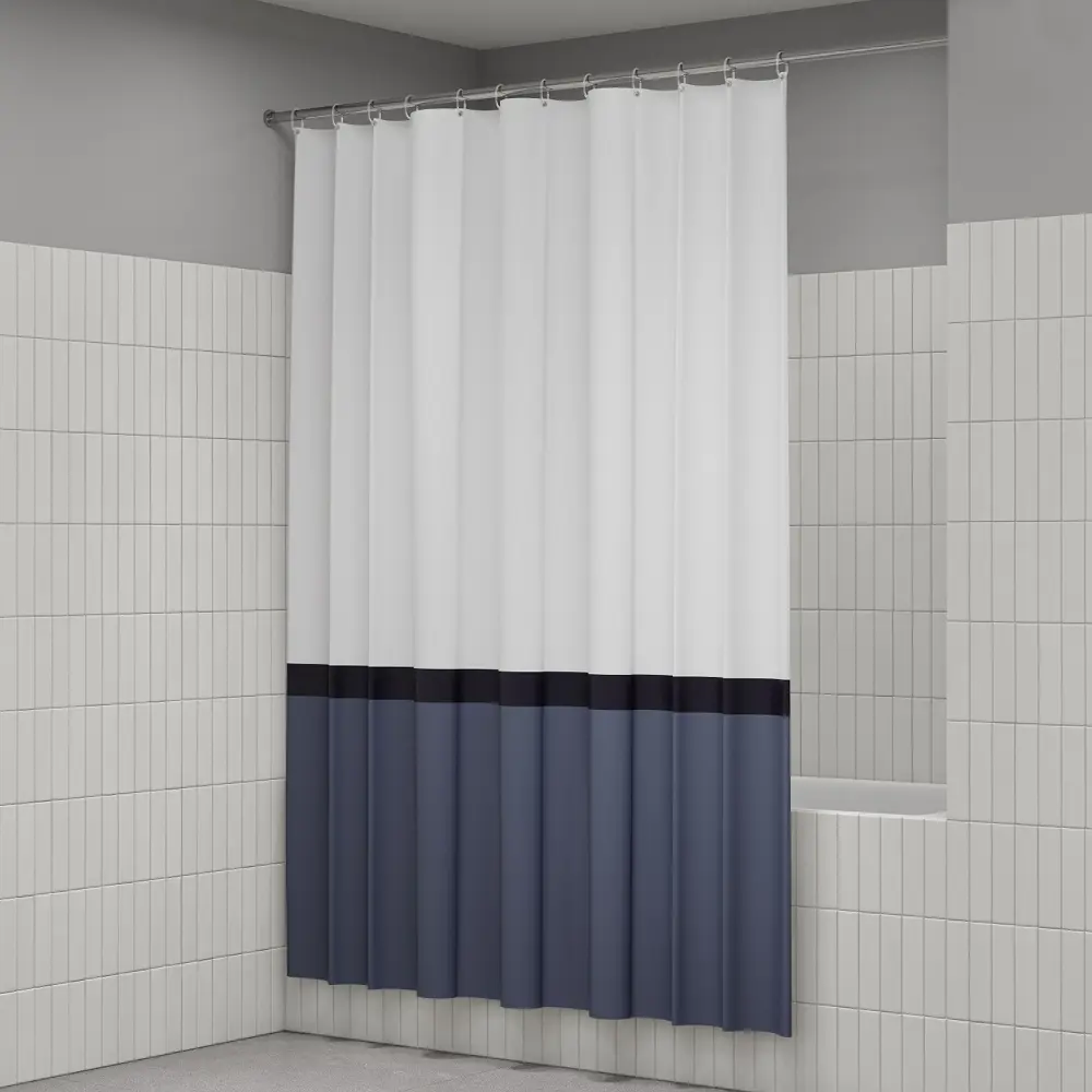 89380328 Штора для ванной Iddis Marble LM07P18i11 180x200 см полиэстер цвет серый/белый STLM-1564280 - Вид №7