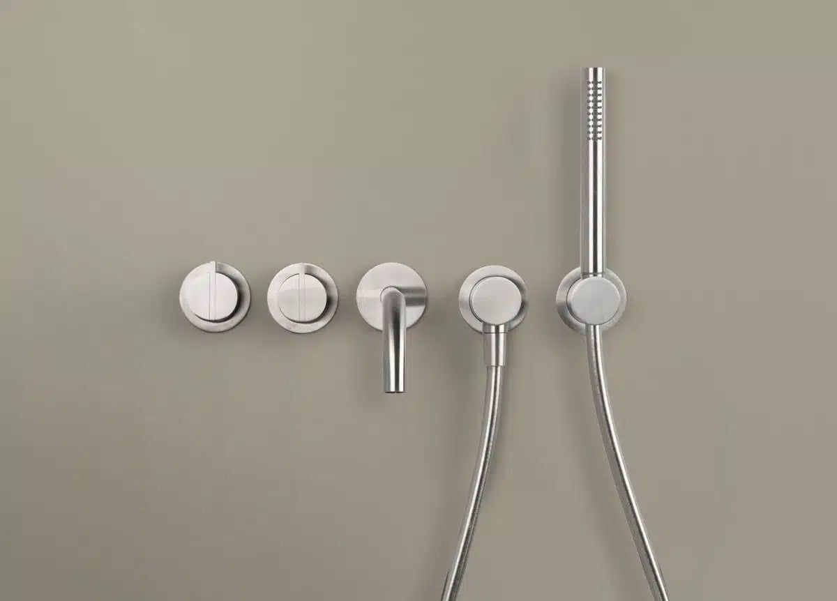 Термостатический смеситель для ванны с 5 отверстиями и ручным душем COCOON Piet Boon ARCH-00122577 - Вид №9