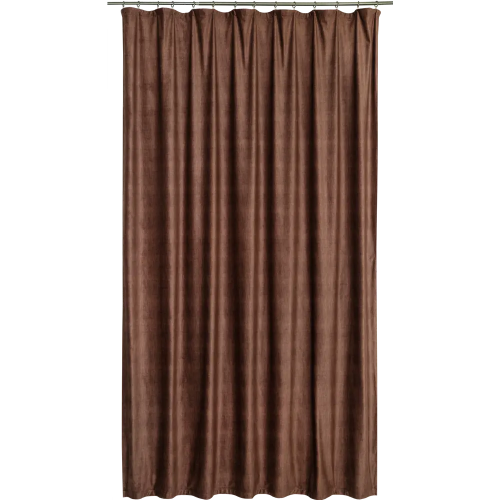 Штора на ленте «Терра» 200x280 см цвет коричневый 82707703 STLM-2102958 GARDEN 