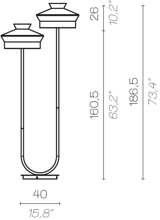 Contardi Светодиодный напольный светильник Promo outdoor 2020 sun-id-1352607 - Вид №14