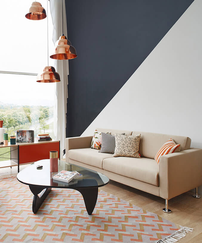 Журнальный столик стеклянный с черным основанием 125 см Isamu Noguchi Style SOHO DESIGN ISAMU NOGUCHI 131568 Прозрачный;черный  - Вид №6