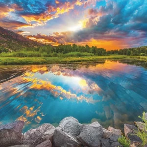 XXL4-016-Daybreak Фотообои Komar Into Illusions Edition 2 2.48х3.68 м