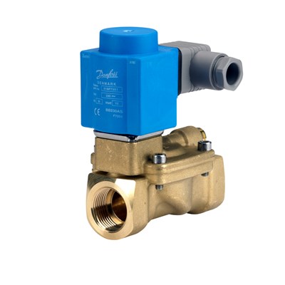 Danfoss EV220B — двухходовые электромагнитные клапаны для общей промышленности Клапан электромагнитный EV220B с кат. 032U452131 