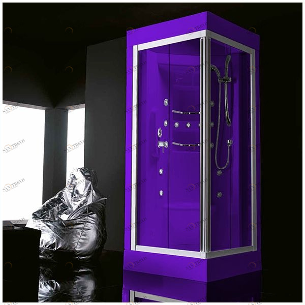 Душевая кабина Gruppo treesse Acquazzurra 80 STB-B7567D-F белая с баней и гидромассажем угловая правая STBB7567DF