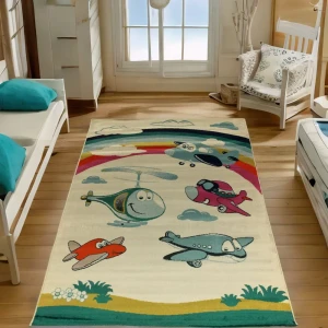 91601950 Ковер Sonic Kids 3333 Ia1 W прямой 160x235 см полипропилен STLM-1065870