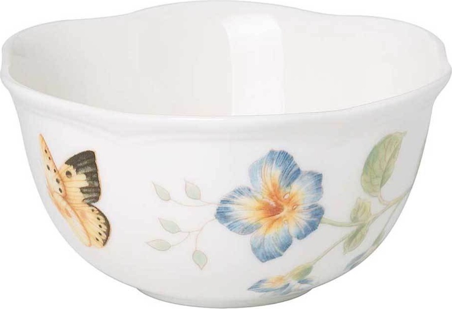 10563568 Lenox Салатник индивидуальный Lenox "Бабочки на лугу" 360мл Фарфор 