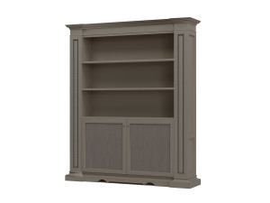 Деревянный книжный шкаф