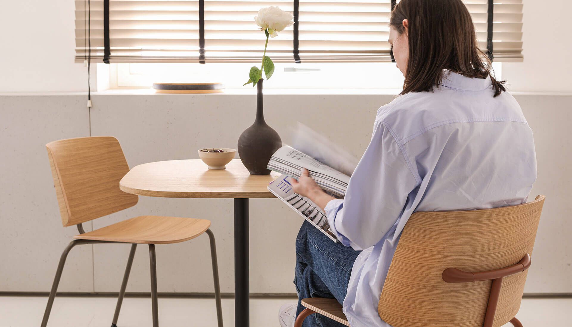 Алюминиевый и деревянный стул True Design Tao ARCH-00056572 - Вид №8