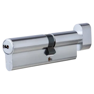Цилиндр Abus 50х40 мм, ключ/вертушка, цвет никель 82389998 STLM-2081287