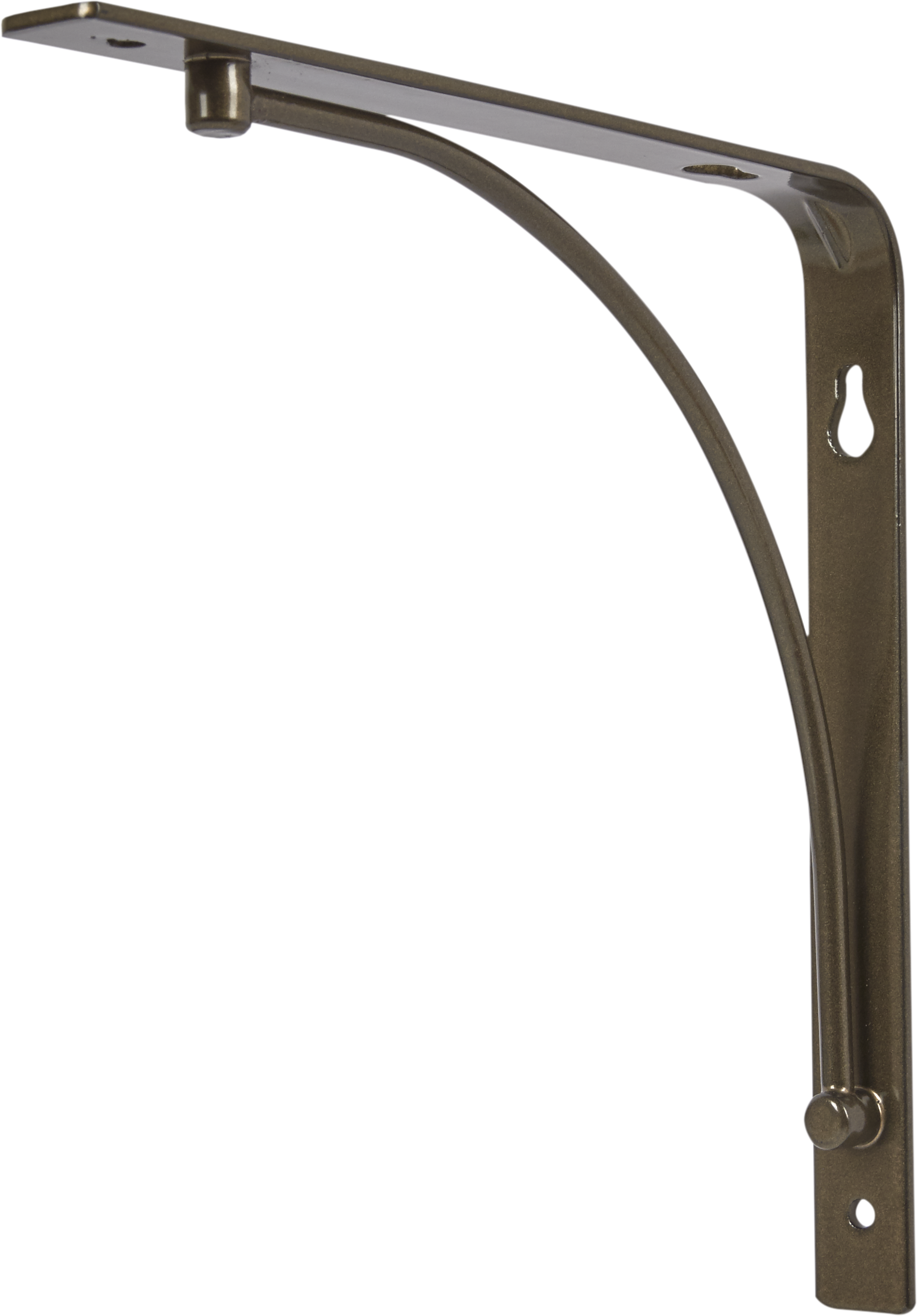 Кронштейн LARVIJ Arch для полок бронзовый, нагрузка 20 кг 10271939 STLM-0000339