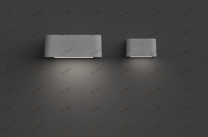 Neri Цементный светодиодный уличный настенный светильник Brenta sun-id-1457688