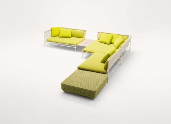 Paola Lenti Журнальный столик low accoya® Canvas sun-id-1512923 - Вид №2