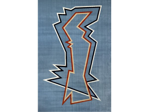 Прямоугольный ковер из полипропилена