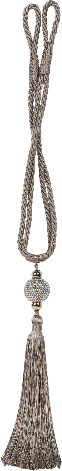 82324652 Подхват Maika, 610 мм, полиэстер, цвет серый STLM-0024576 INSPIRE  - Вид №1