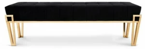LUXXU Стеганая скамья, обитая бархатом Nubian