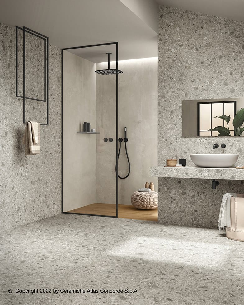 Пол / облицовка керамогранита с эффектом камня для внутреннего и наружного применения Atlas Concorde Boost Mix ARCH-00023665 - Вид №28