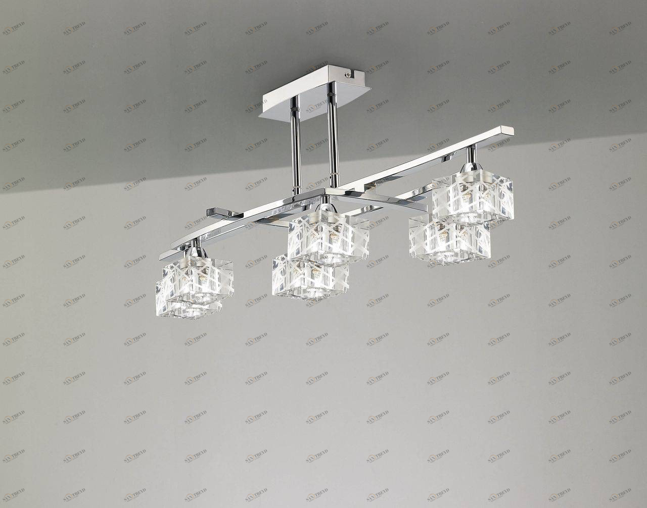 Потолочная люстра Mantra Zen 1421 MANTRA ДИЗАЙНЕРСКИЕ, ZEN 058862 Хром 