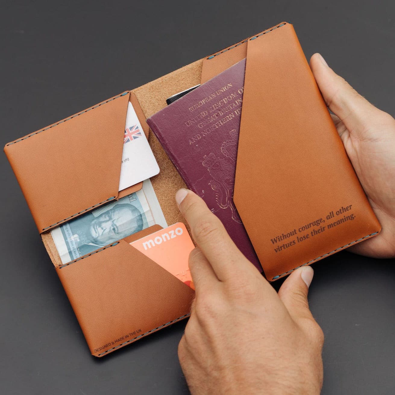 W107WHIS Кошелек Winston Travel – виски Wingback  - Вид №8