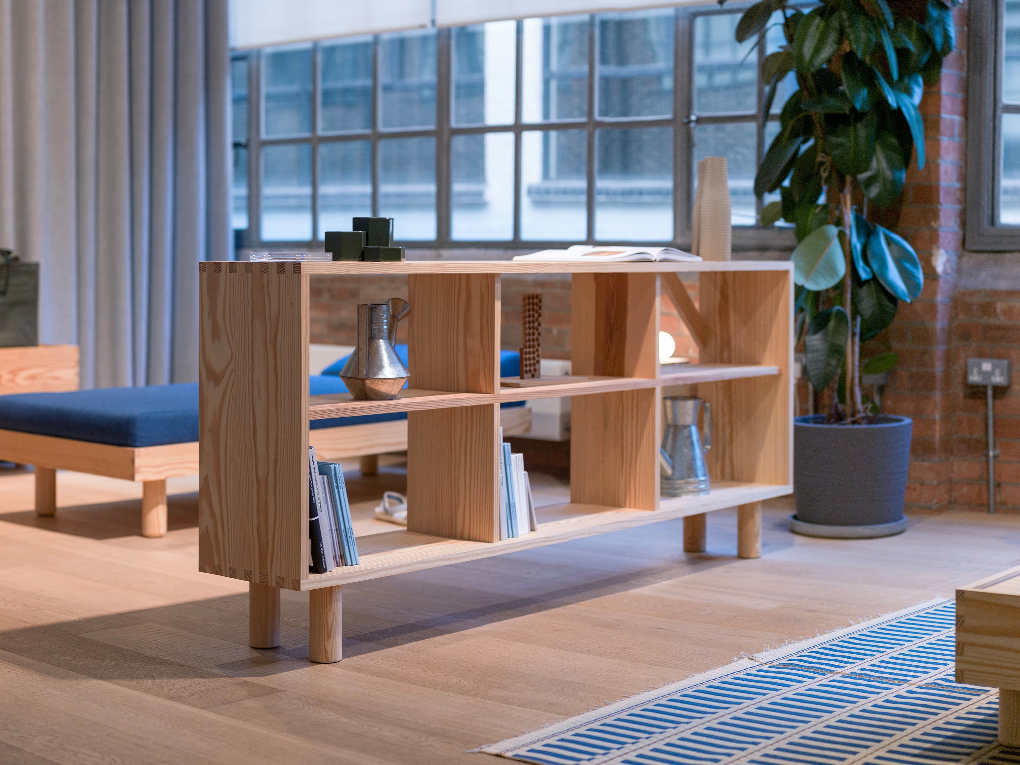 Двухсторонний книжный шкаф из сосны Established&Sons Crate Series ARCH-00142661 - Вид №4