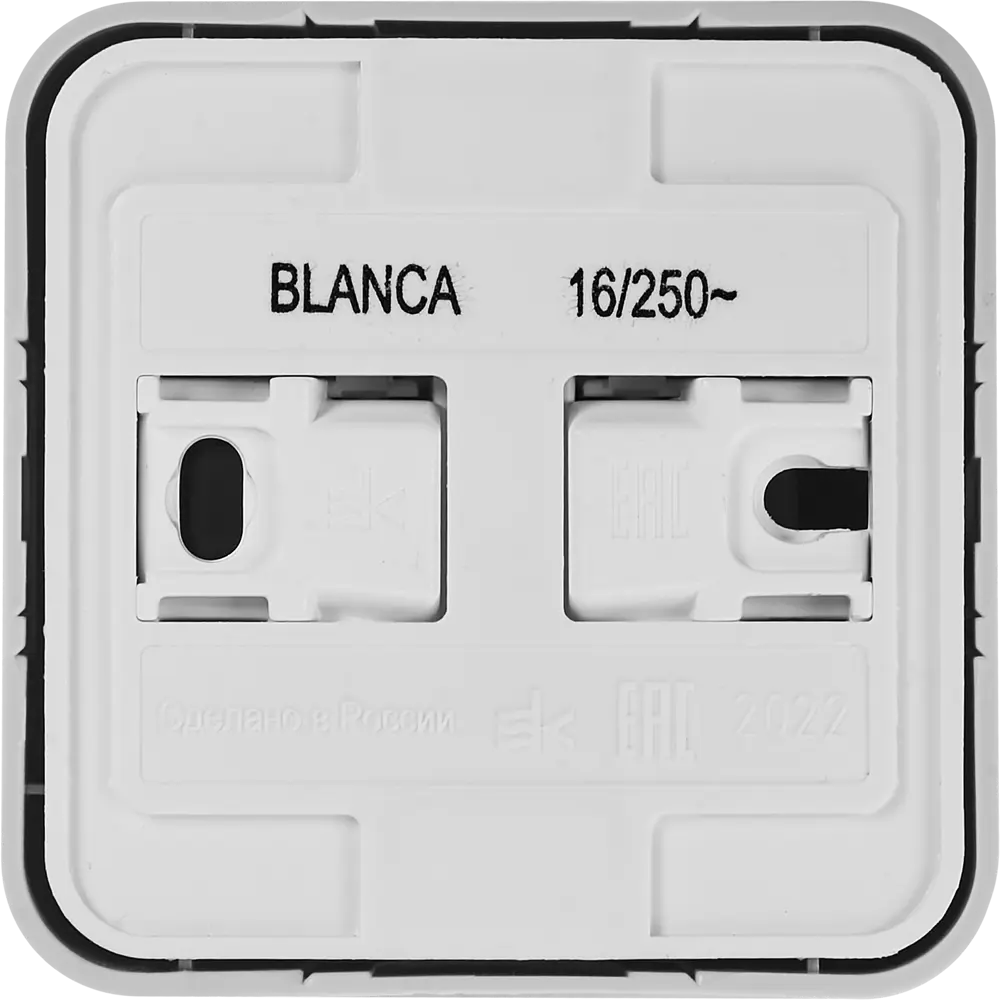 Розетка накладная Schneider Electric Blanca с заземлением цвет белый 86720930 STLM-2165987 SYSTEME ELECTRIC - Вид №3