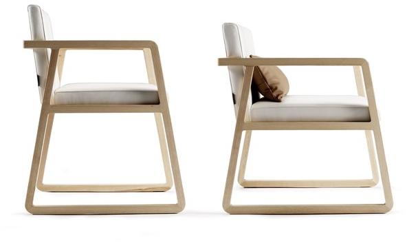 Sancal Стул на санках с подлокотниками Midori sun-id-1377568 - Вид №1