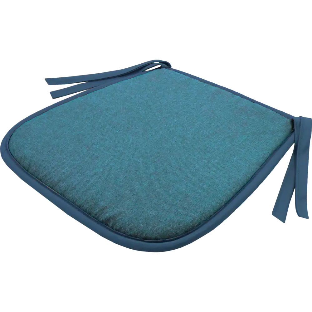 Галета Савана 38/27x40x3 см цвет бирюза 84003357 STLM-2016729 LINEN WAY Подушка для стула - Вид №1