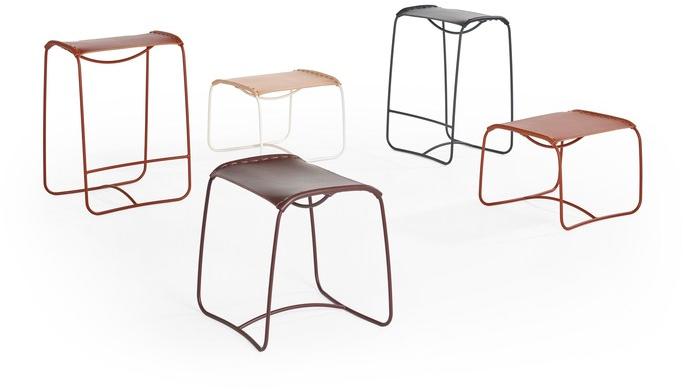 Artifort Подставка для ног / табурет из кожи Perching sun-id-1484000 - Вид №3