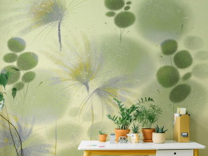 Обои с цветочными мотивами