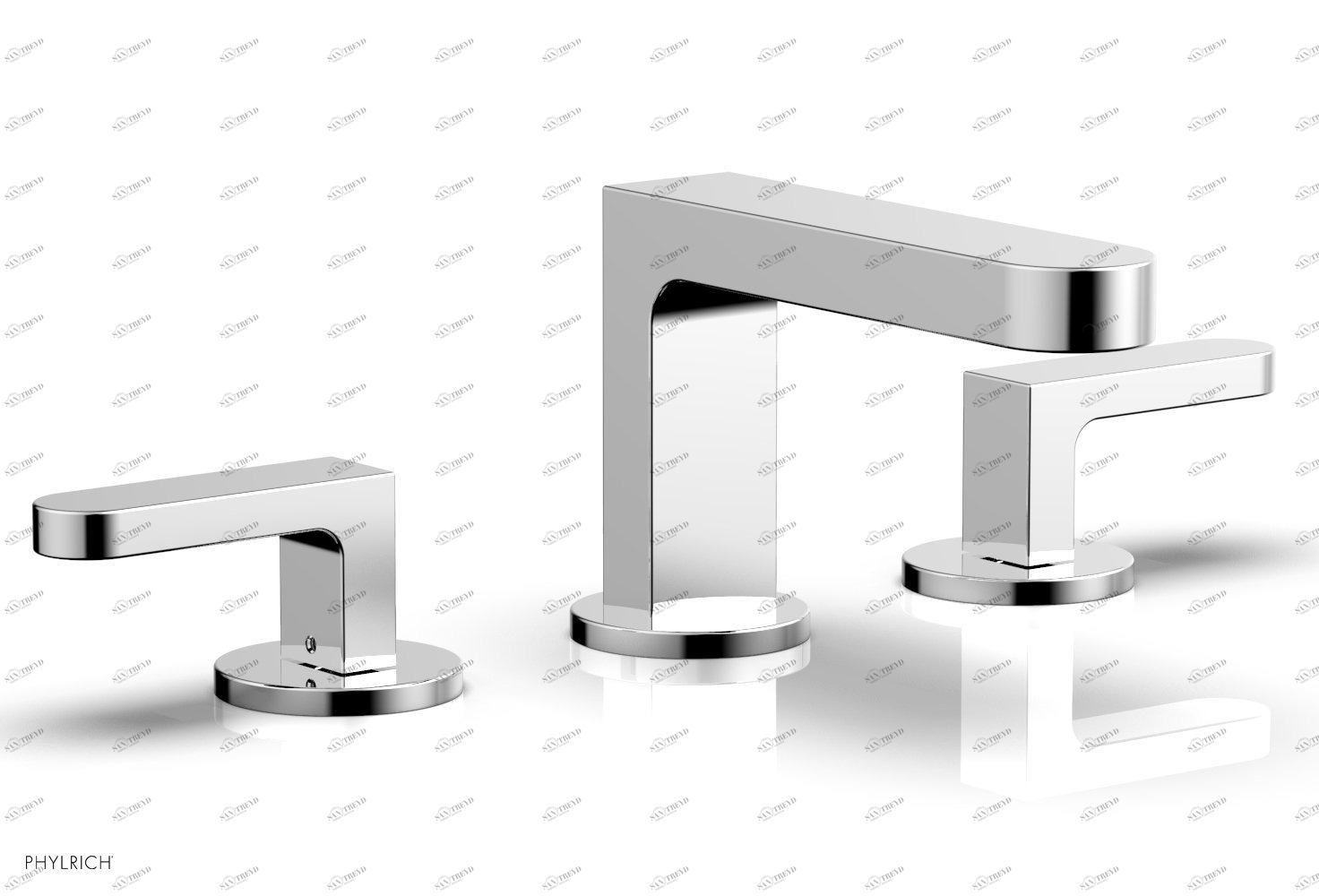 Комплект и ручки ROND Phylrich  183-05-026 Хромированный 