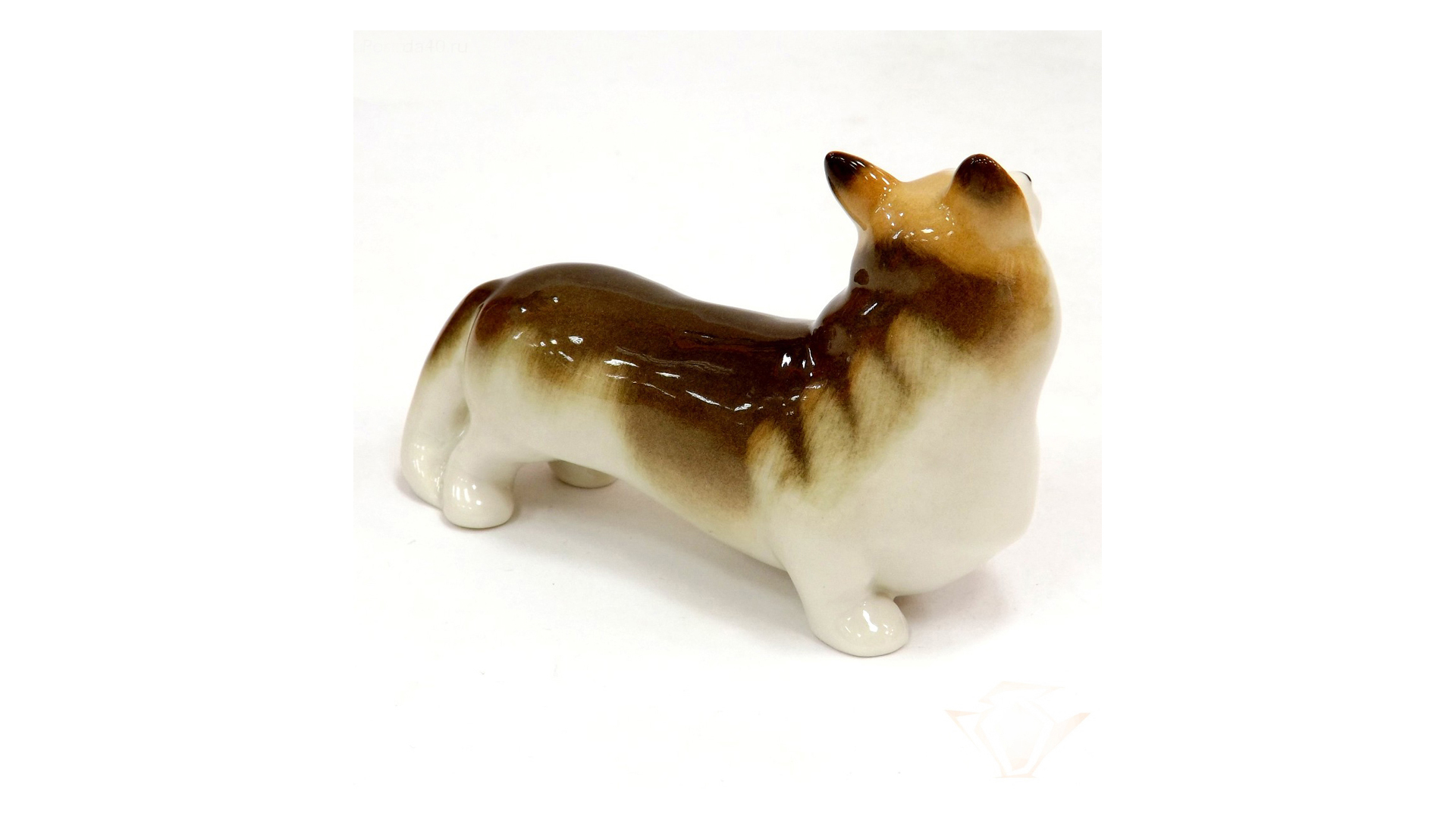 10624079 Императорский фарфоровый завод Скульптура "Корги"  - Вид №1